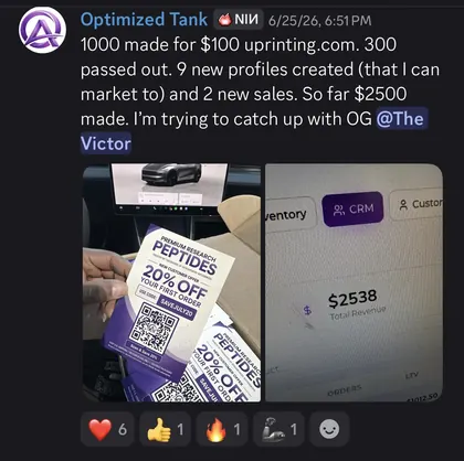 Operator win from the community